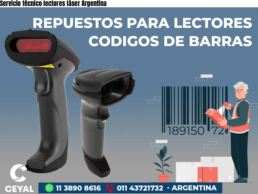 Servicio técnico lectores láser Argentina