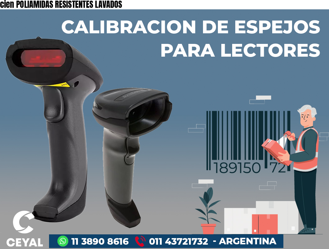 cien POLIAMIDAS RESISTENTES LAVADOS