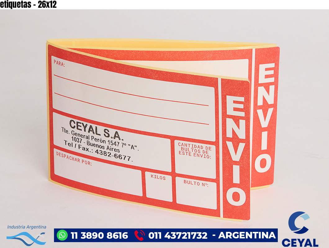 etiquetas - 26x12