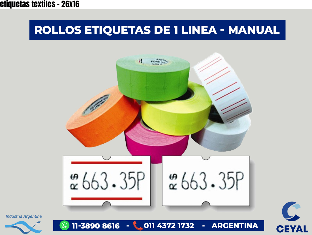 etiquetas textiles - 26x16