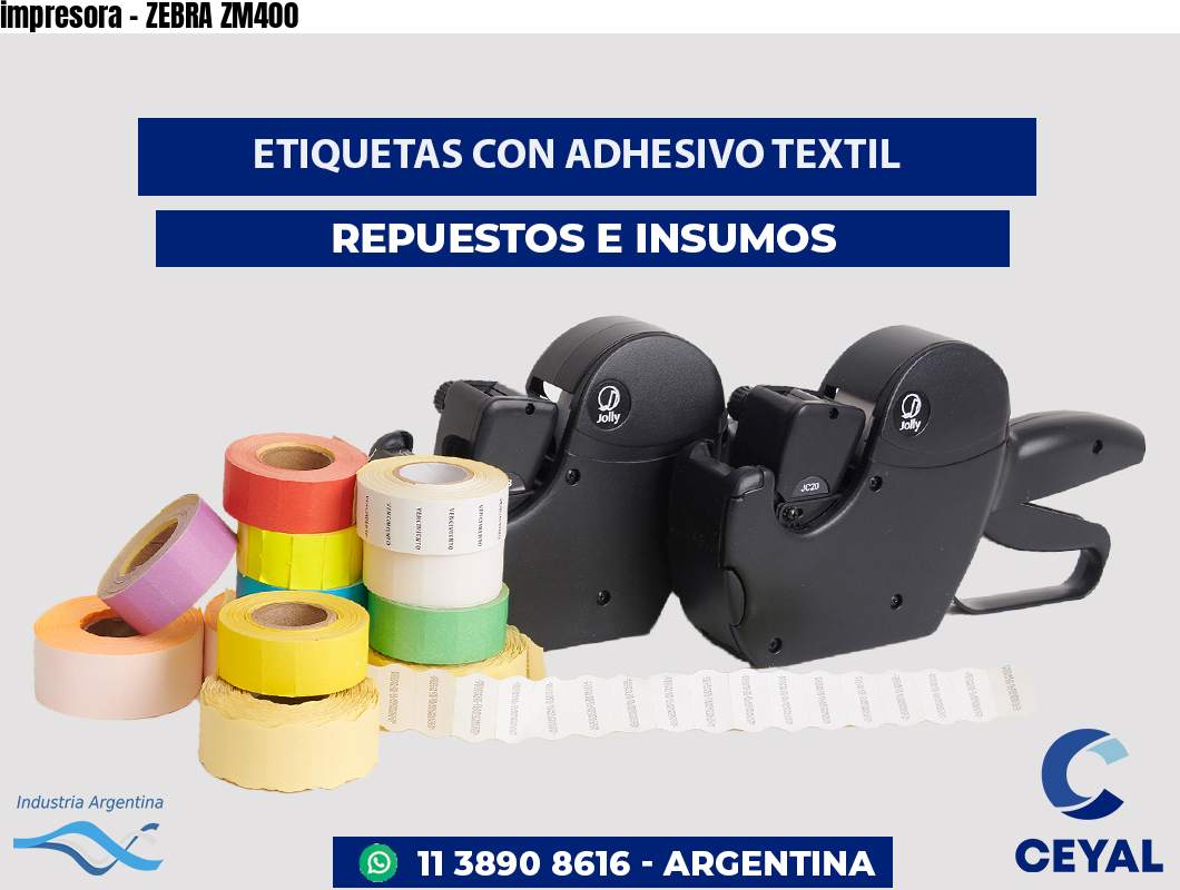 impresora - ZEBRA ZM400