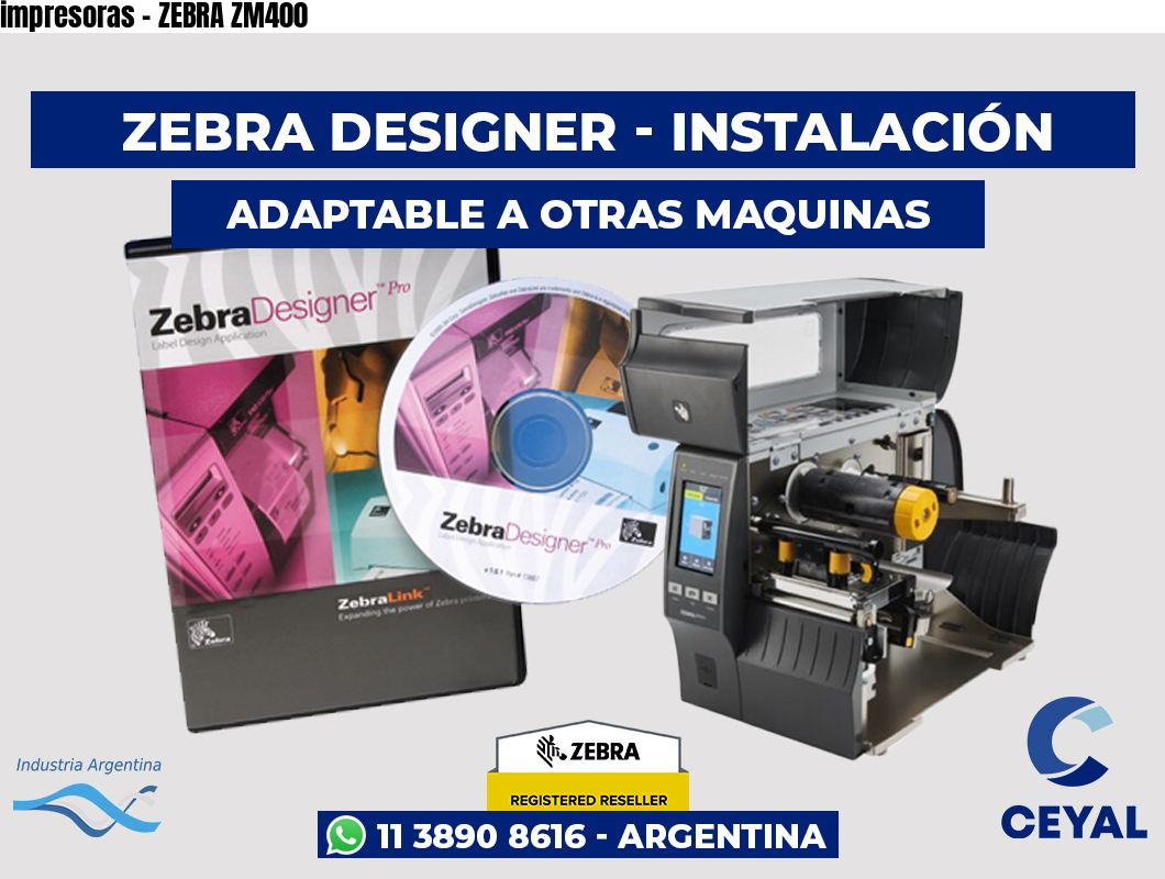 impresoras - ZEBRA ZM400
