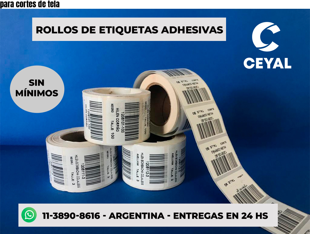 para cortes de tela