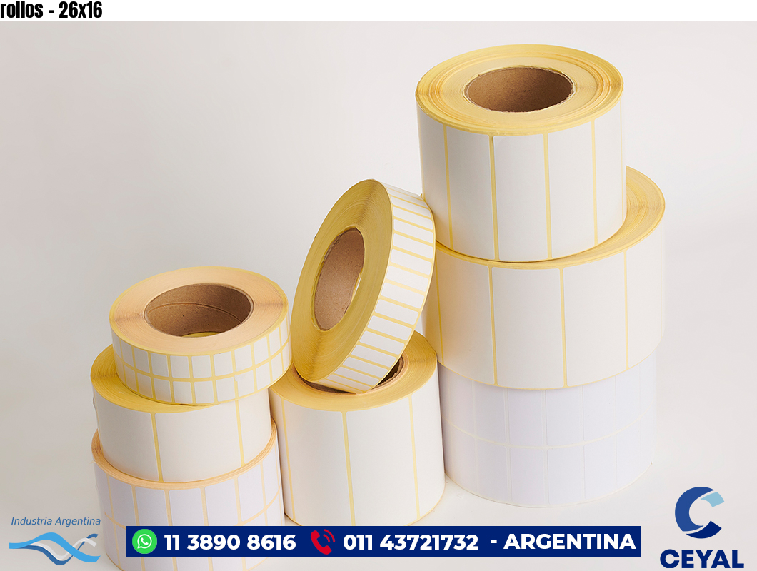 rollos - 26x16