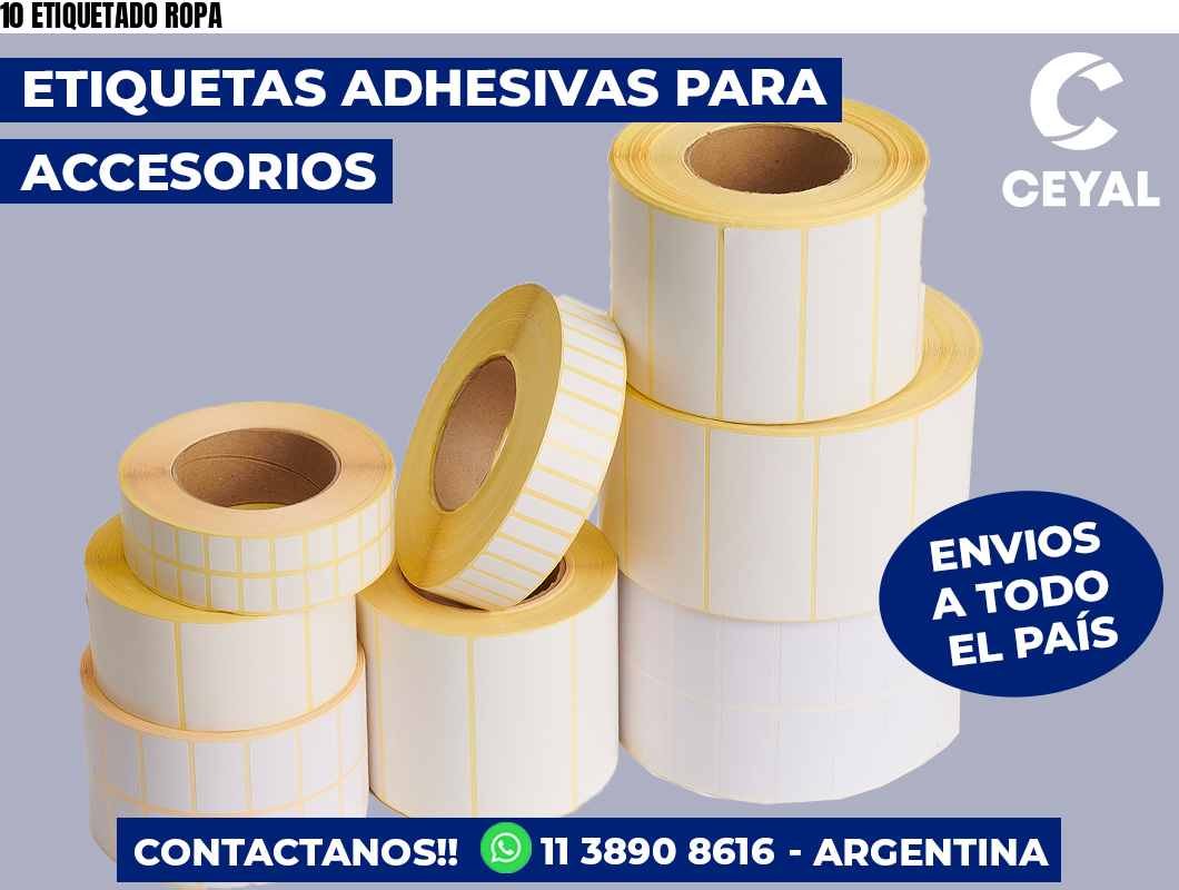 10 ETIQUETADO ROPA