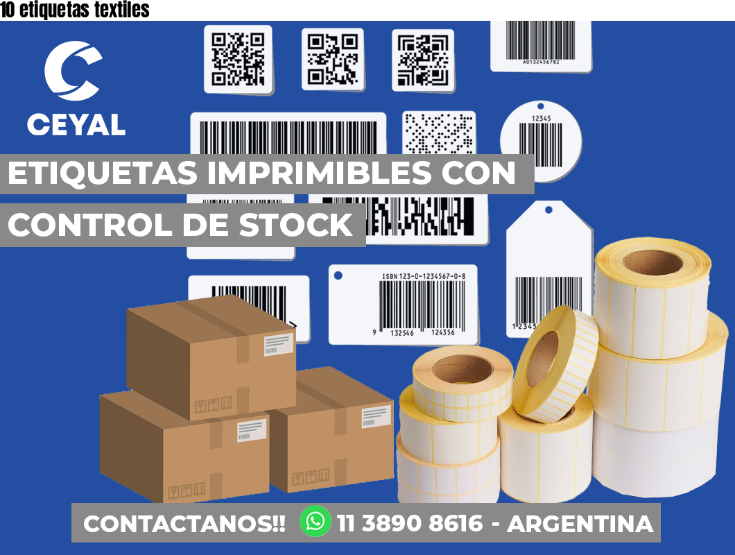 10 etiquetas textiles