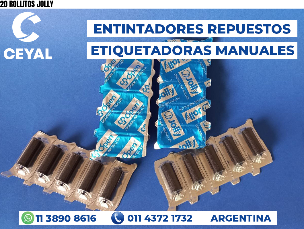 20 ROLLITOS JOLLY