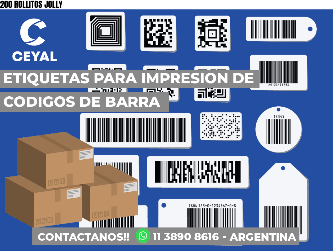 200 ROLLITOS JOLLY