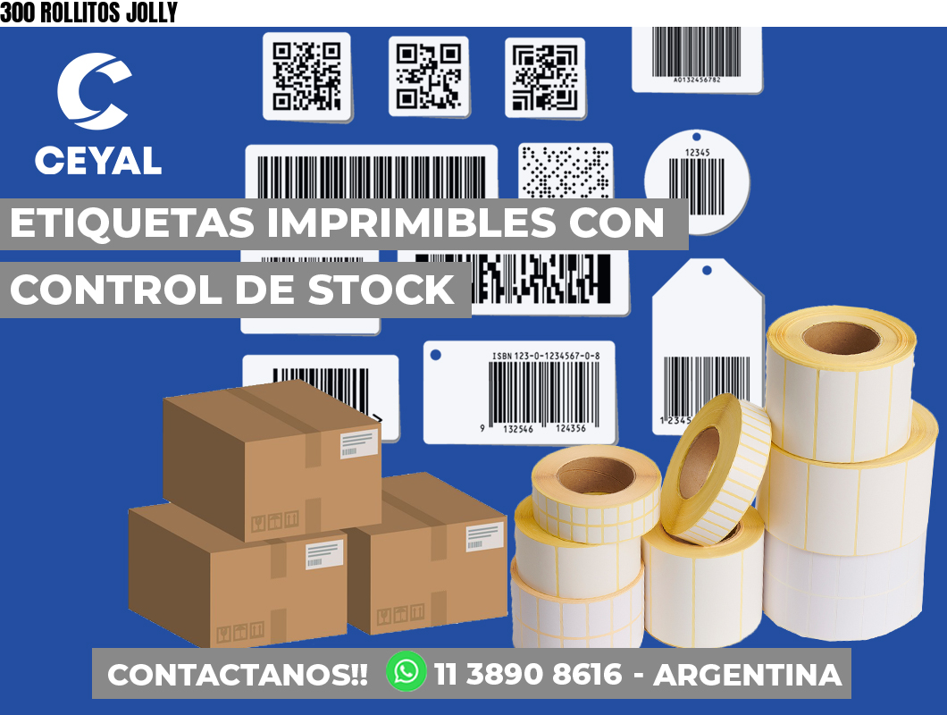 300 ROLLITOS JOLLY