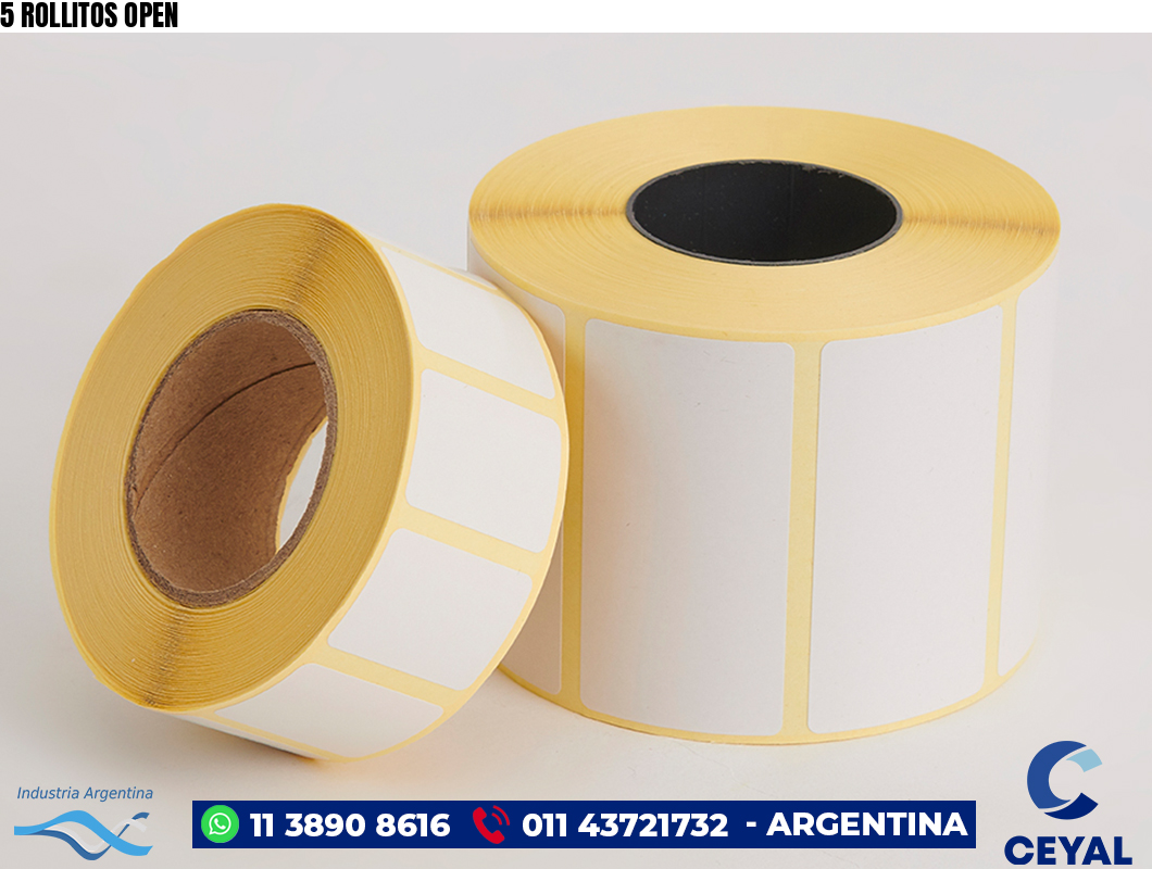 5 ROLLITOS OPEN