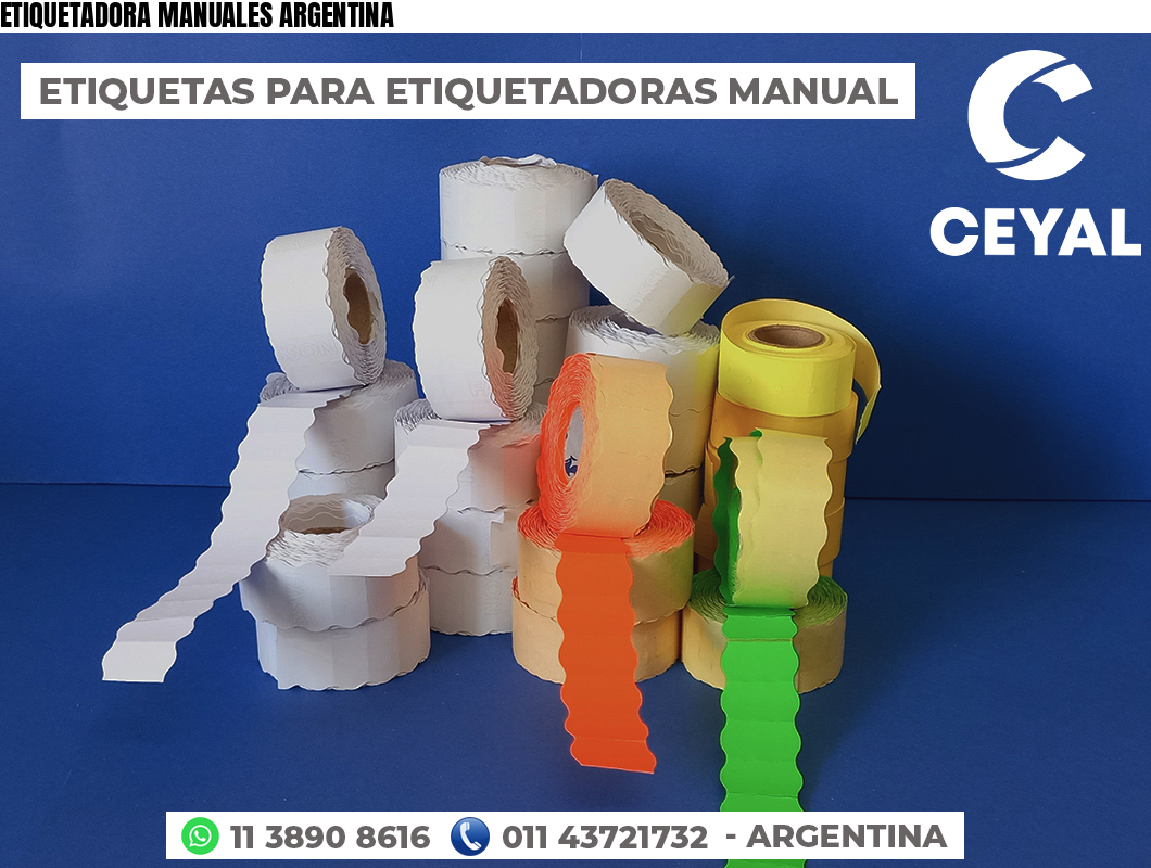 ETIQUETADORA MANUALES ARGENTINA