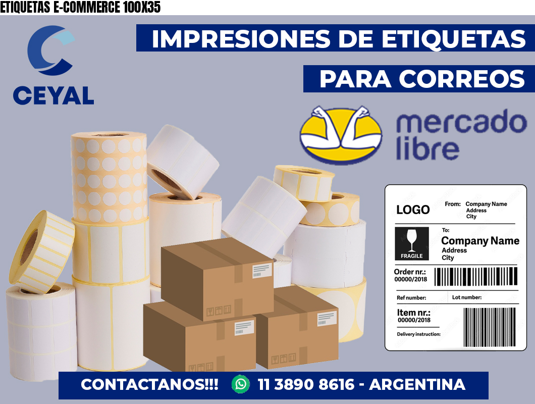 ETIQUETAS E-COMMERCE 100X35