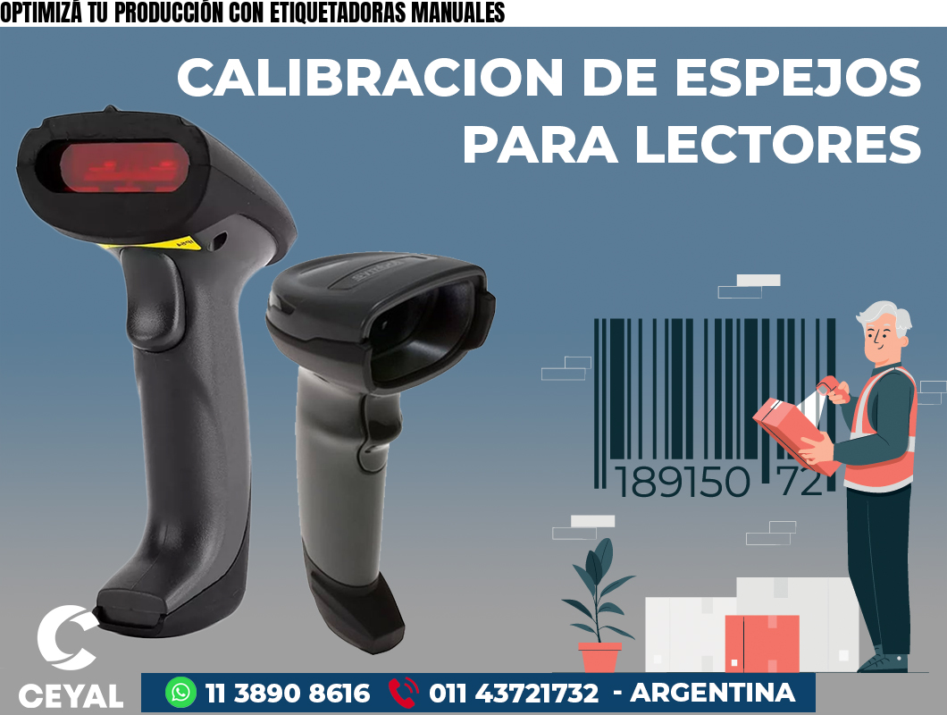 OPTIMIZÁ TU PRODUCCIÓN CON ETIQUETADORAS MANUALES