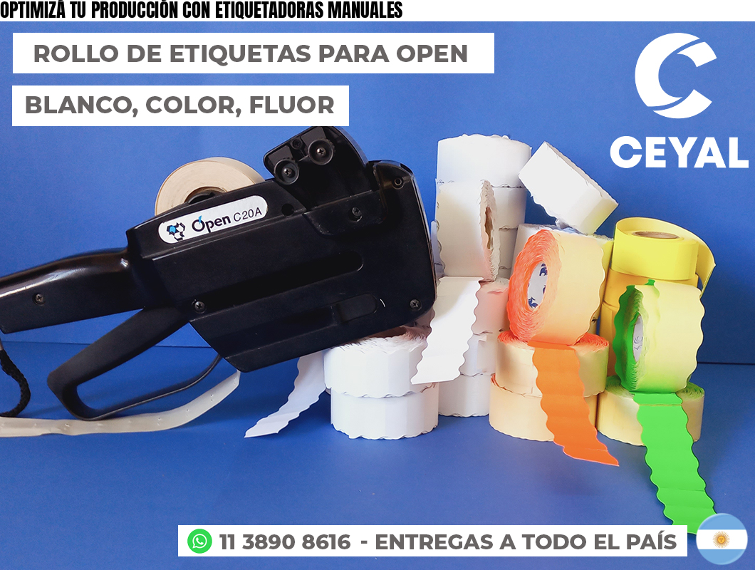 OPTIMIZÁ TU PRODUCCIÓN CON ETIQUETADORAS MANUALES