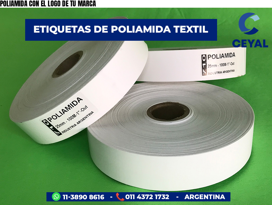 POLIAMIDA CON EL LOGO DE TU MARCA