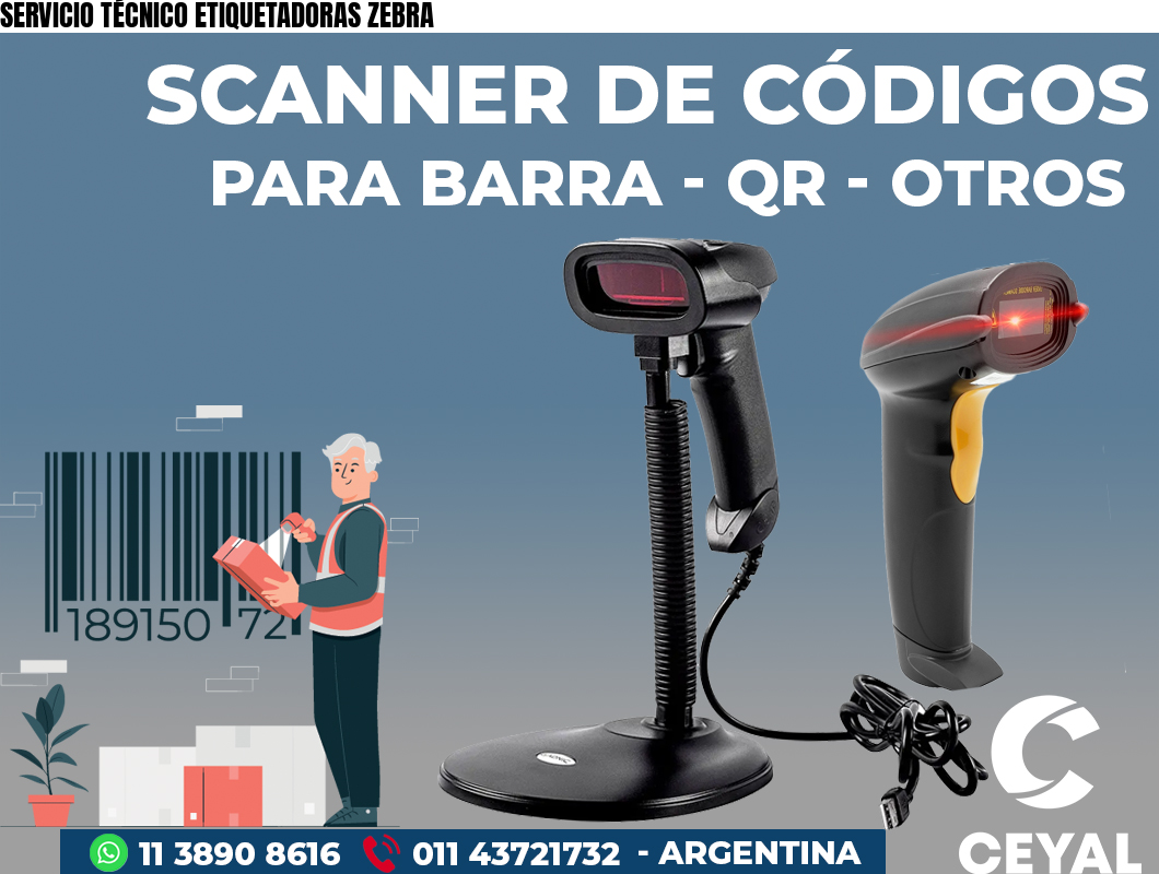 SERVICIO TÉCNICO ETIQUETADORAS ZEBRA