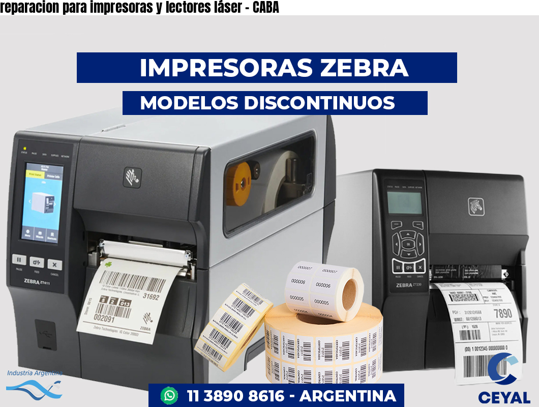 reparacion para impresoras y lectores láser - CABA
