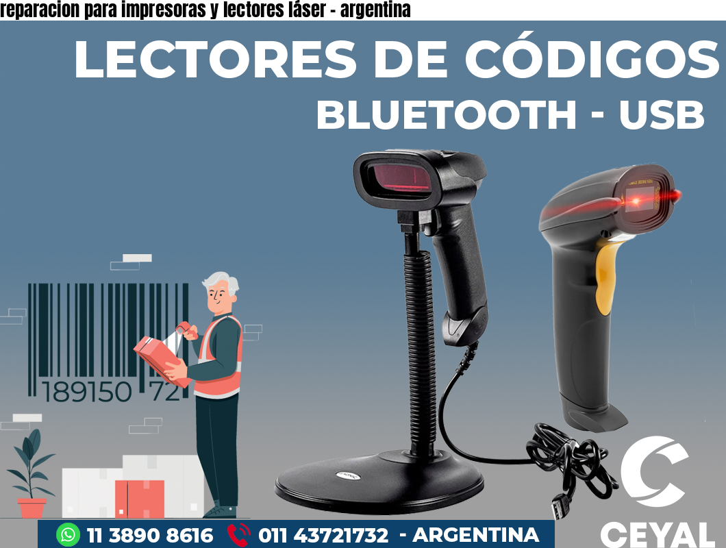 reparacion para impresoras y lectores láser - argentina
