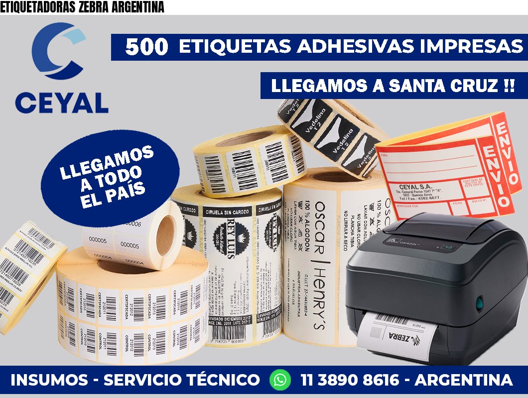 ETIQUETADORAS ZEBRA ARGENTINA