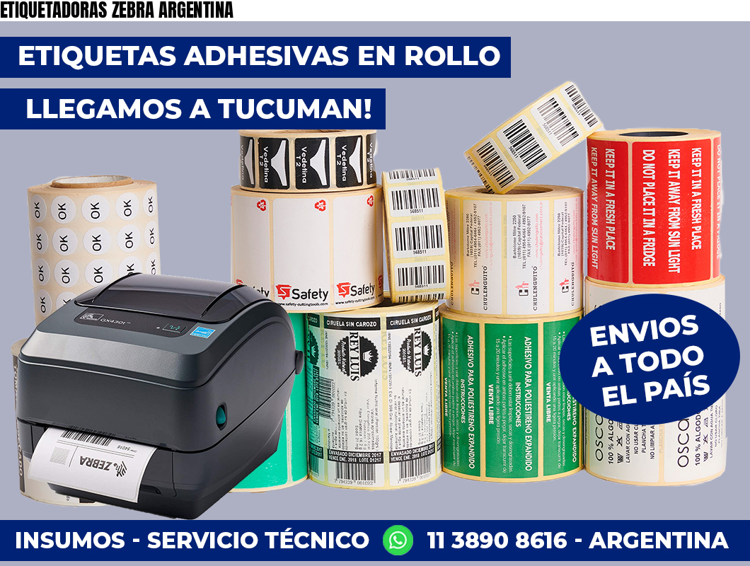 ETIQUETADORAS ZEBRA ARGENTINA