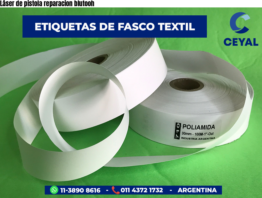 Láser de pistola reparacion blutooh