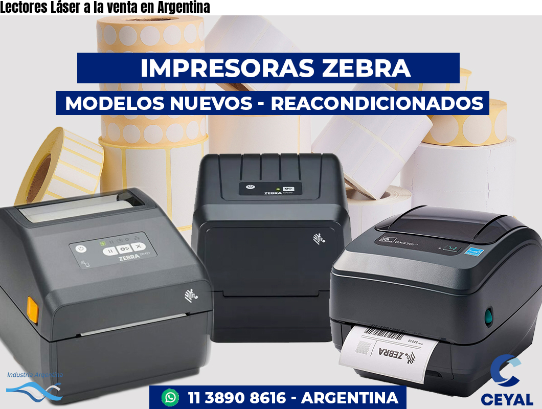 Lectores Láser a la venta en Argentina