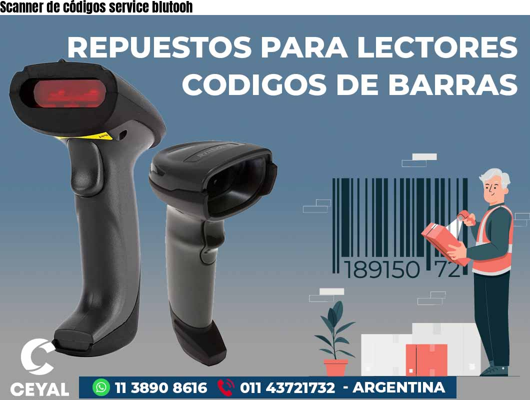 Scanner de códigos service blutooh