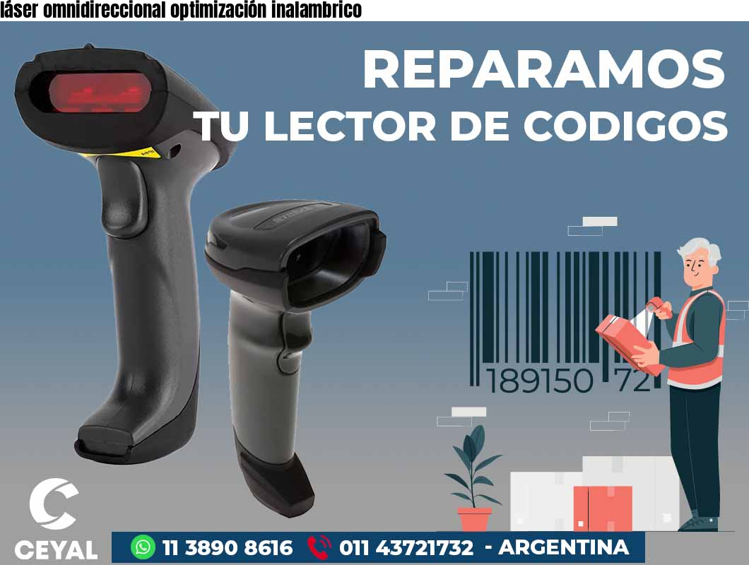 láser omnidireccional optimización inalambrico