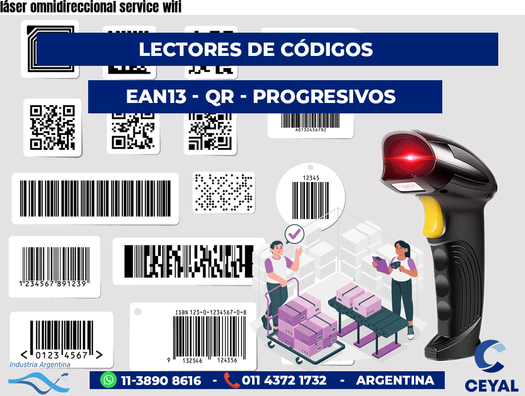 láser omnidireccional service wifi