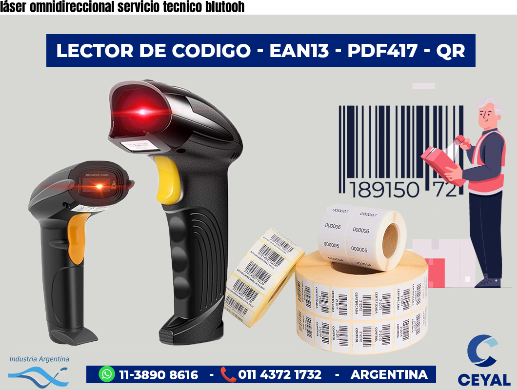 láser omnidireccional servicio tecnico blutooh