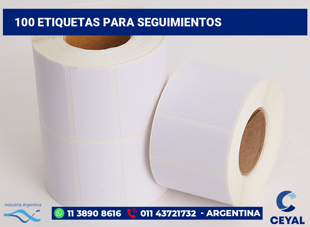 100 Etiquetas para seguimientos
