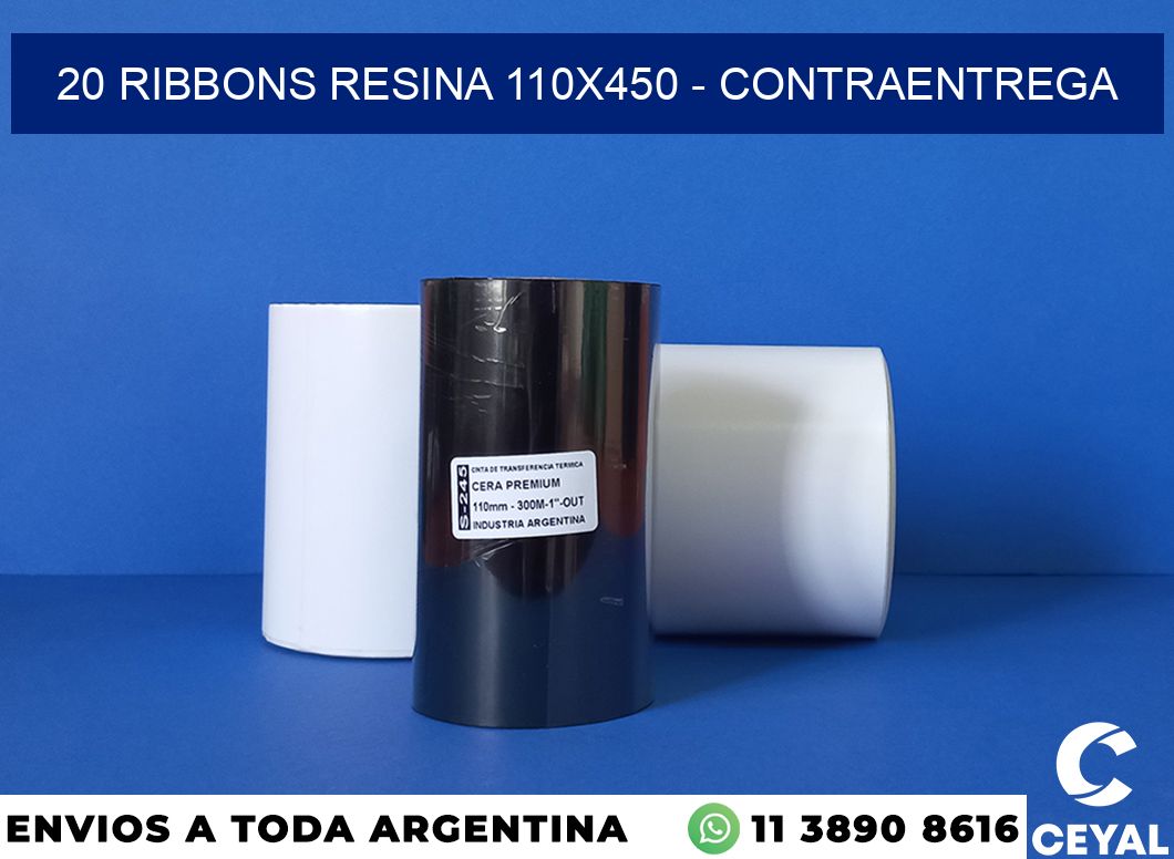 20 Ribbons resina 110×450 – contraentrega