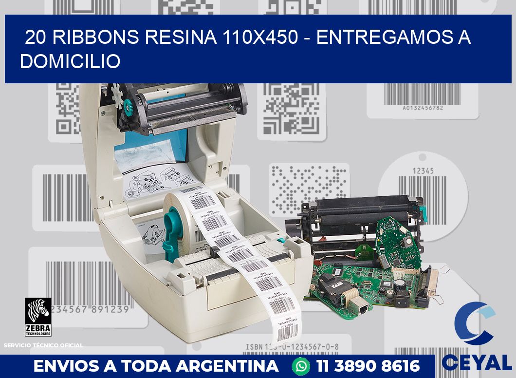 20 Ribbons resina 110x450 - entregamos a domicilio