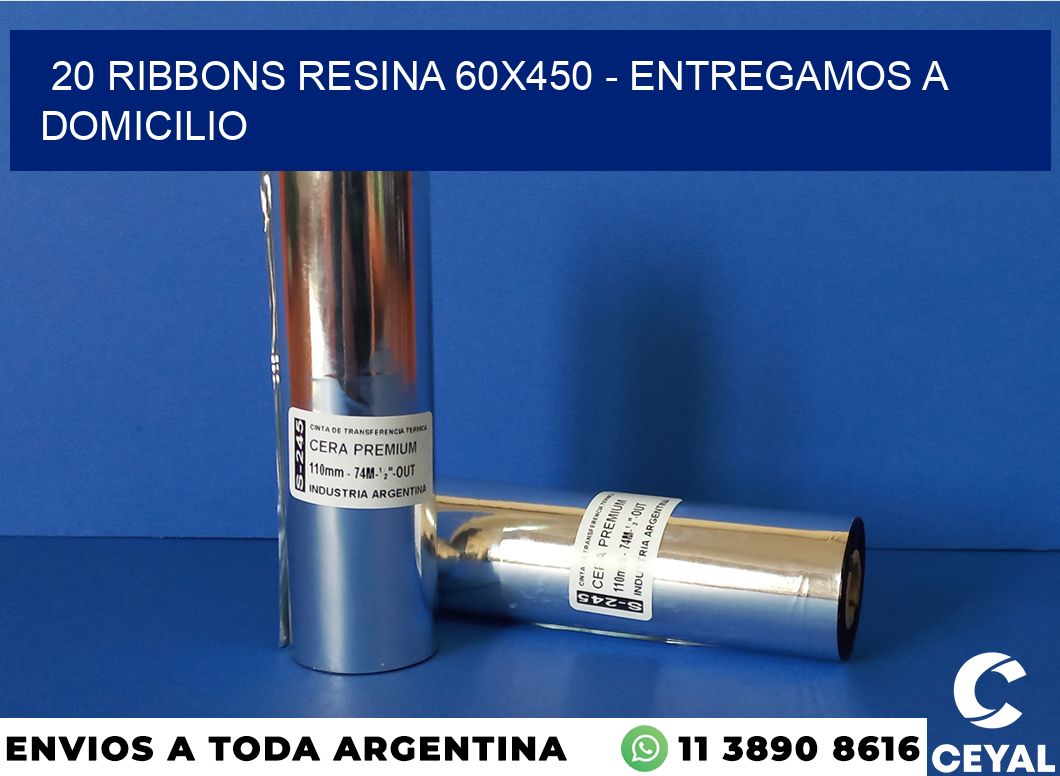 20 Ribbons resina 60×450 – entregamos a domicilio
