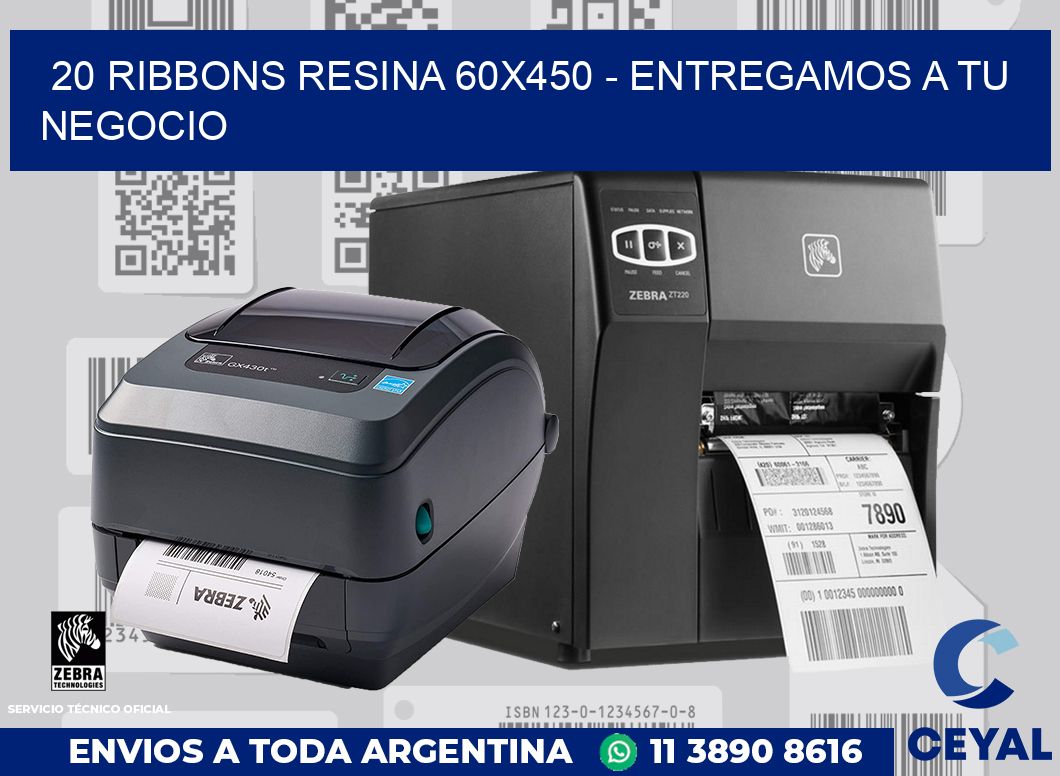 20 Ribbons resina 60x450 - entregamos a tu negocio