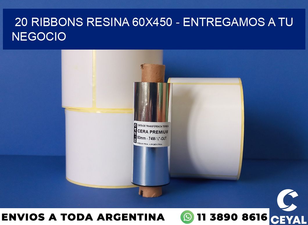 20 Ribbons resina 60×450 – entregamos a tu negocio