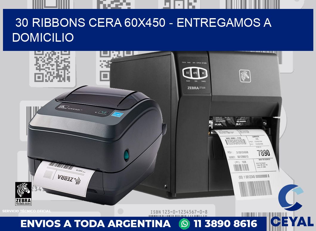 30 Ribbons cera 60x450 - entregamos a domicilio