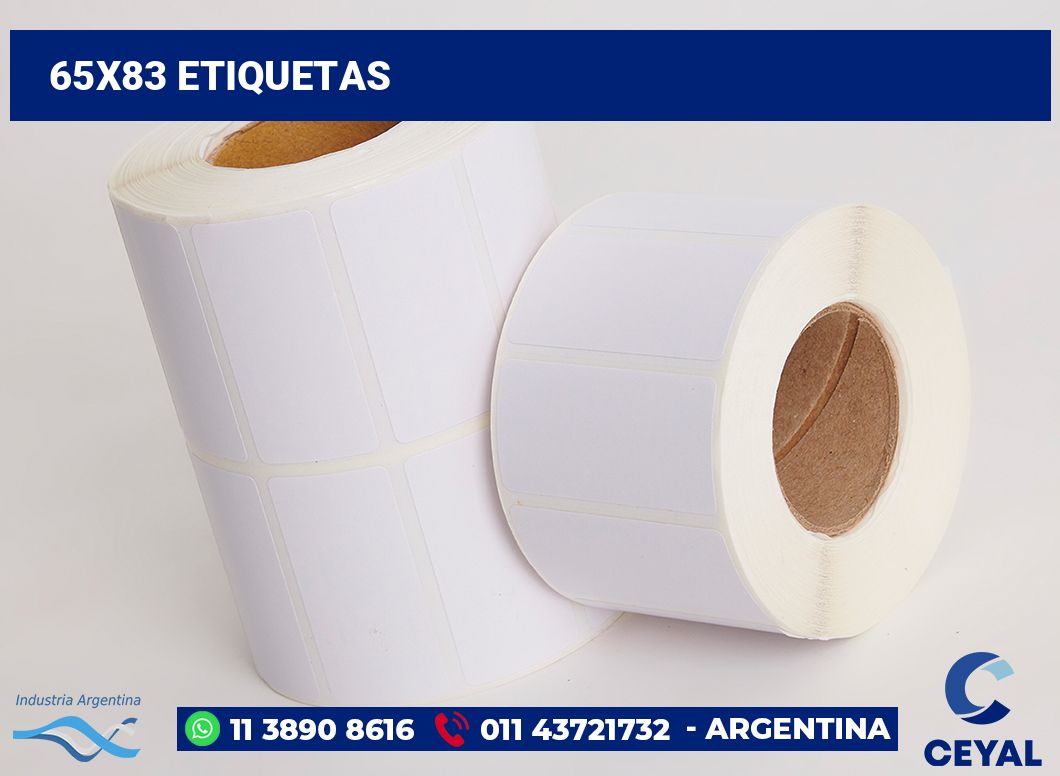 65x83 Etiquetas