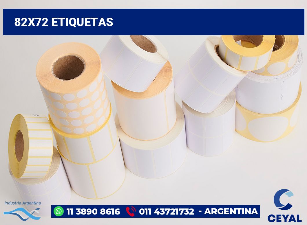 82x72 Etiquetas