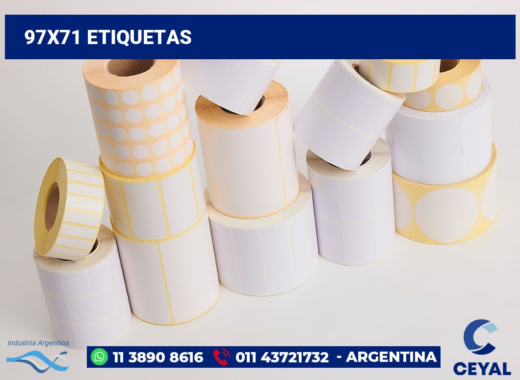 97x71 Etiquetas