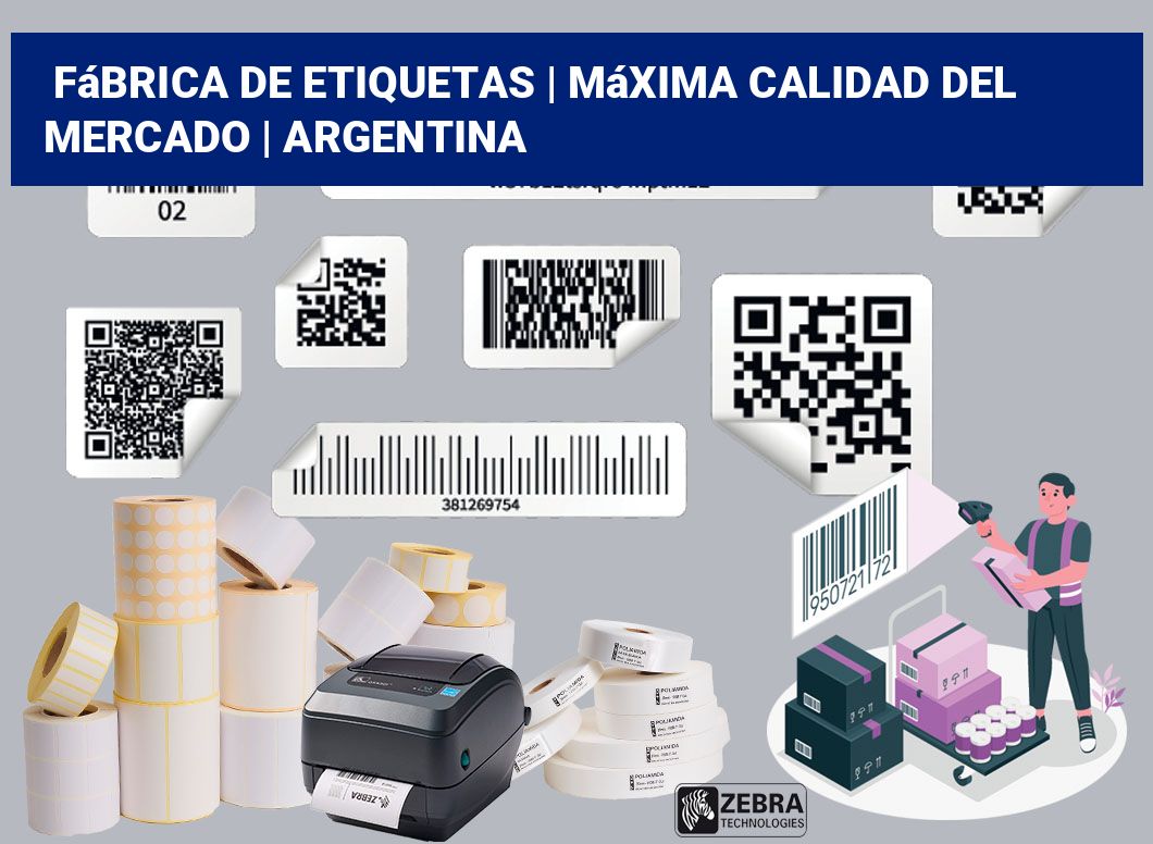 Fábrica de etiquetas | Máxima calidad del mercado | Argentina