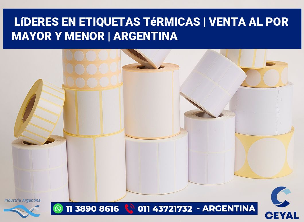 Líderes en etiquetas térmicas | Venta al por mayor y menor | Argentina