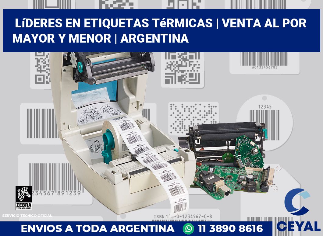 Líderes en etiquetas térmicas | Venta al por mayor y menor | Argentina