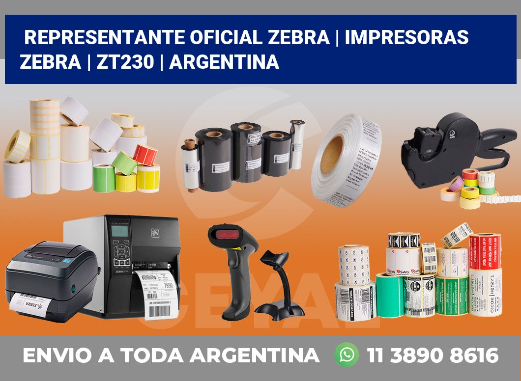 Representante oficial Zebra | Impresoras Zebra | zt230 | Argentina