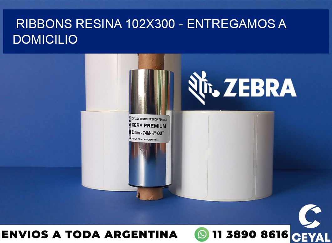 Ribbons resina 102x300 - entregamos a domicilio