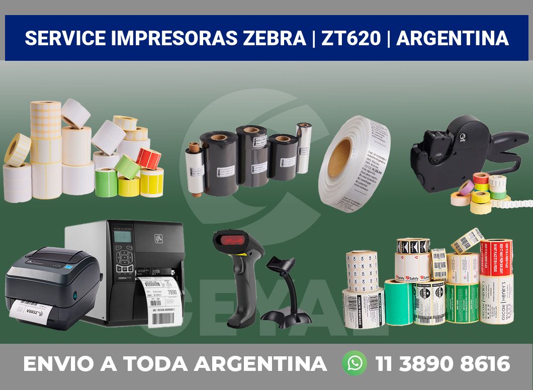 Service impresoras Zebra | ZT620 | Argentina