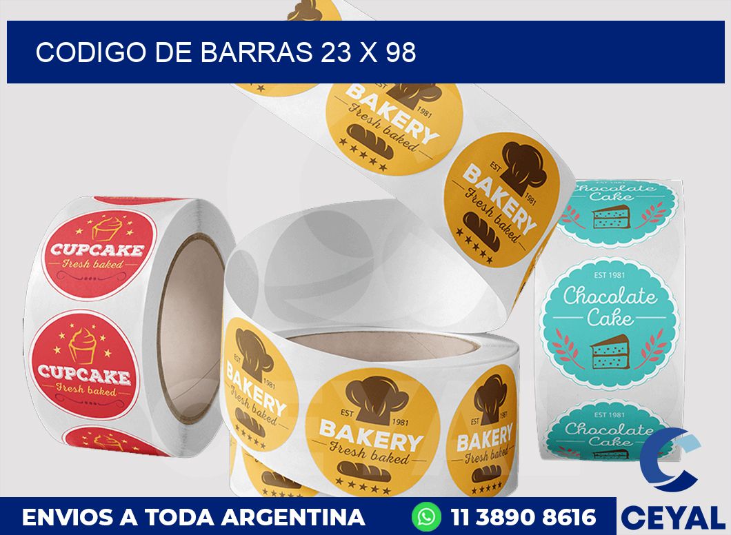 codigo de barras 23 x 98