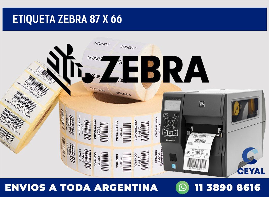 etiqueta zebra 87 x 66