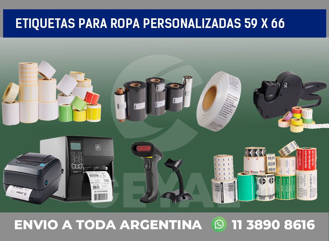 etiquetas para ropa personalizadas 59 x 66