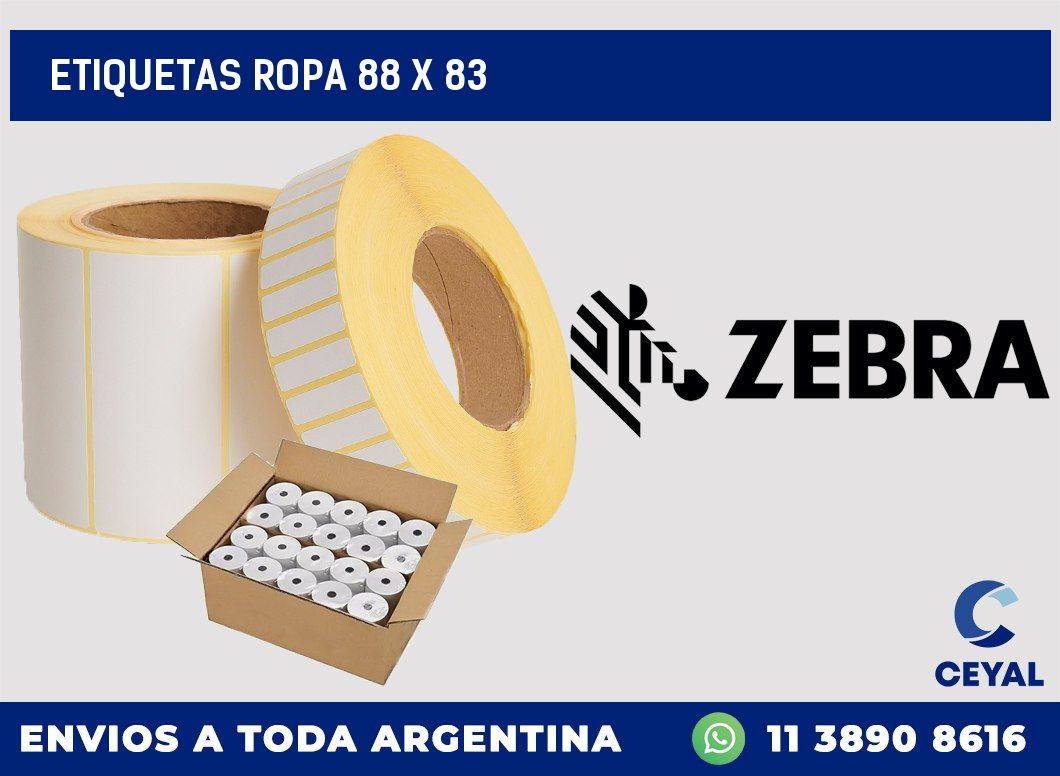 etiquetas ropa 88 x 83